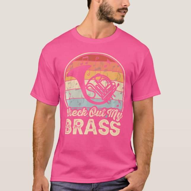 Camiseta Horno francés echa un vistazo a mi divertida orque (Anverso)