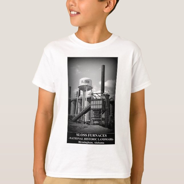 Camiseta HORNOS de SLOSS - hito histórico nacional (Anverso)