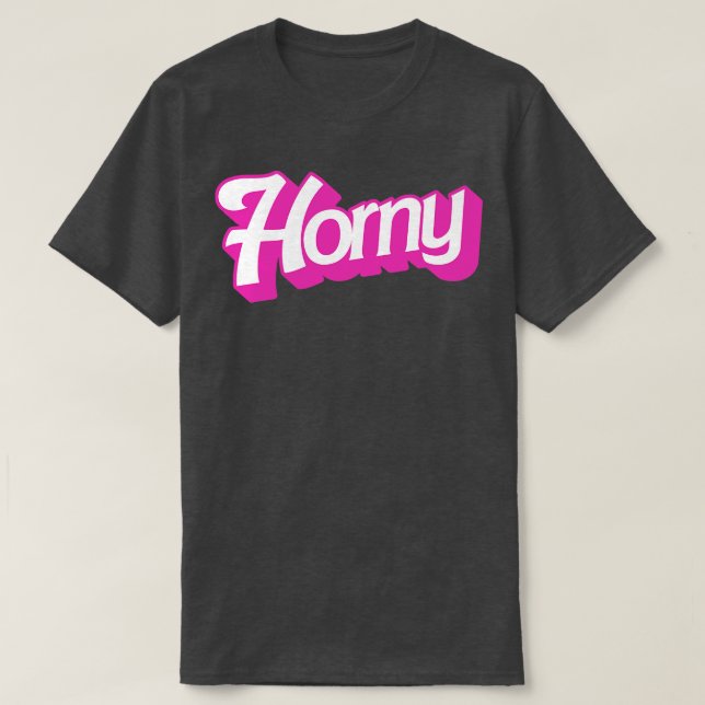Camiseta Horny (Diseño del anverso)
