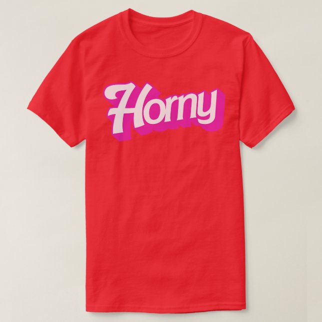 Camiseta Horny (Diseño del anverso)