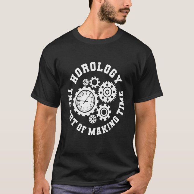 Camiseta Horología La De Hacer Horóloga A La Observadora De (Anverso)