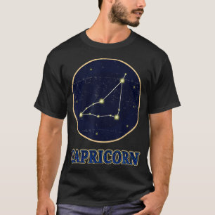 Camiseta Horoscope Capricornus Zodiac Constellation Caprico