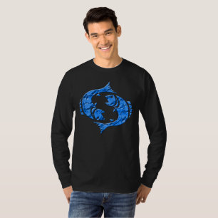 Camiseta Horoscopio Zodiac Rótulo Pisos