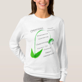 Camiseta Horóscopo de cumpleaños viable de Gemini