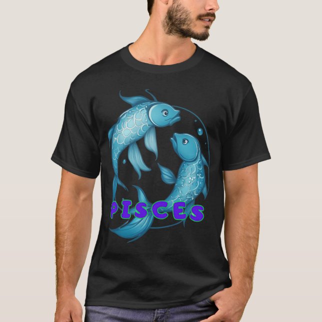 Camiseta Horóscopo de Piscis (Anverso)