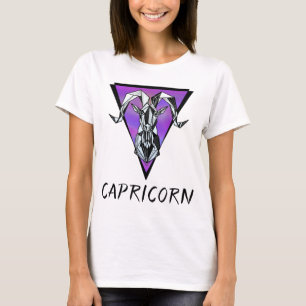 Camiseta Horóscopo de signos de zodiaco de Capricornio