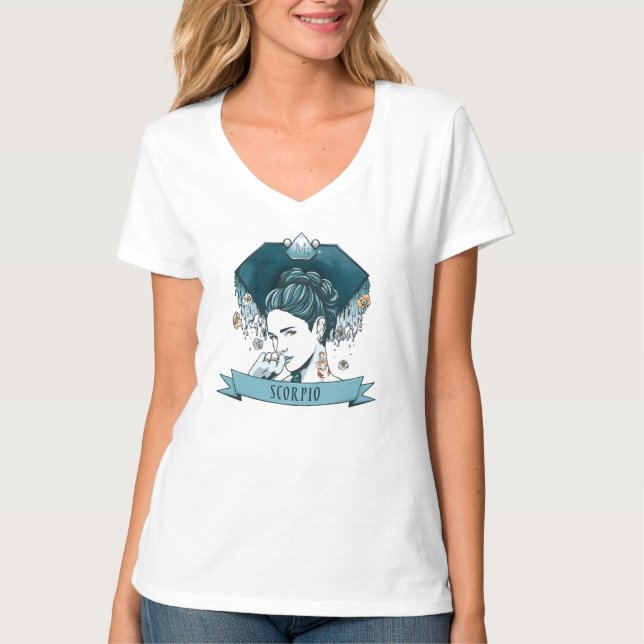 Camiseta Horóscopo - ESCORPIÓN (Anverso)