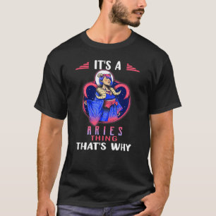 Camiseta Horóscopo Rótulos Aries Rótulo Zodiaco Astrológico