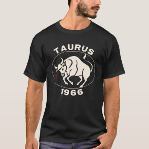 Camiseta Horóscopo Signo Zodiaco Toro Tauro 1966