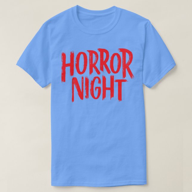 Camiseta Horror (Diseño del anverso)