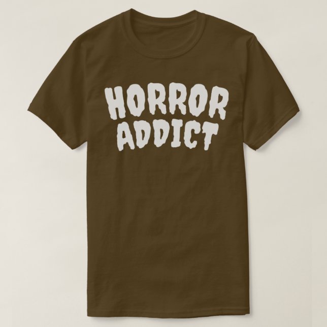 Camiseta Horror adicto2 (Diseño del anverso)