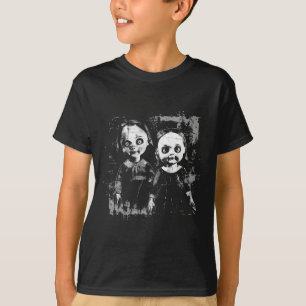 Camiseta Horror atormentado muñeca espeluznante Juguete Hal