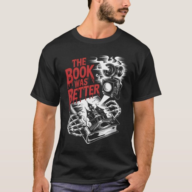 Camiseta Horror Book Superiority (Anverso)