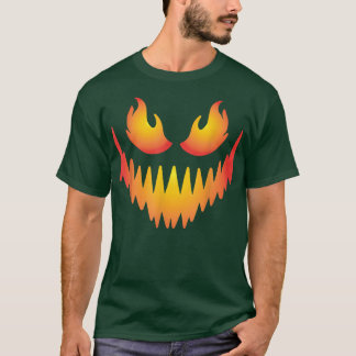 Camiseta Horror Cara de Calabaza Jack O Lantern Halloween