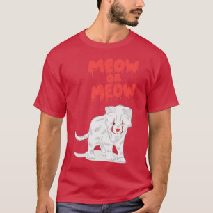 Camiseta Horror Cat Meow