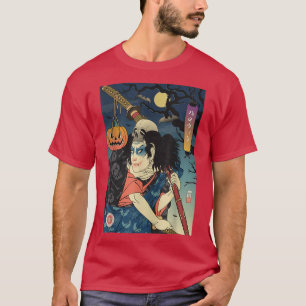 Camiseta Horror Chiste Samurai Muerte de Payaso