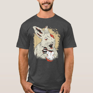 Camiseta Horror Conejo de Pascua, Feliz Pascua Conejito Mal