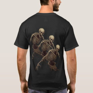 Camiseta Horror de Esqueleto Embrujado