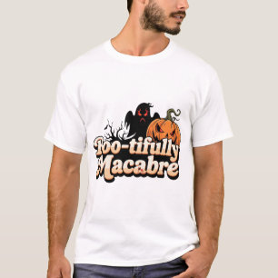 Camiseta Horror de Halloween macabro y desordenado