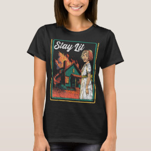 Camiseta Horror de juego infantil vintage, humor negro, per