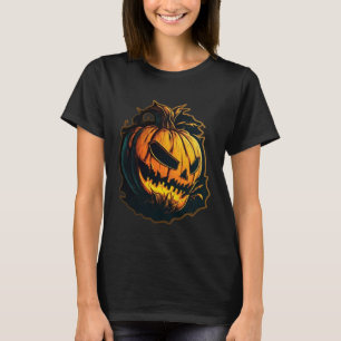 Camiseta Horror de la pesadilla de la calabaza