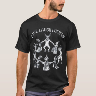 Camiseta Horror de LIVE-LAUGH-LUCIFER Satanic Demonc Dev