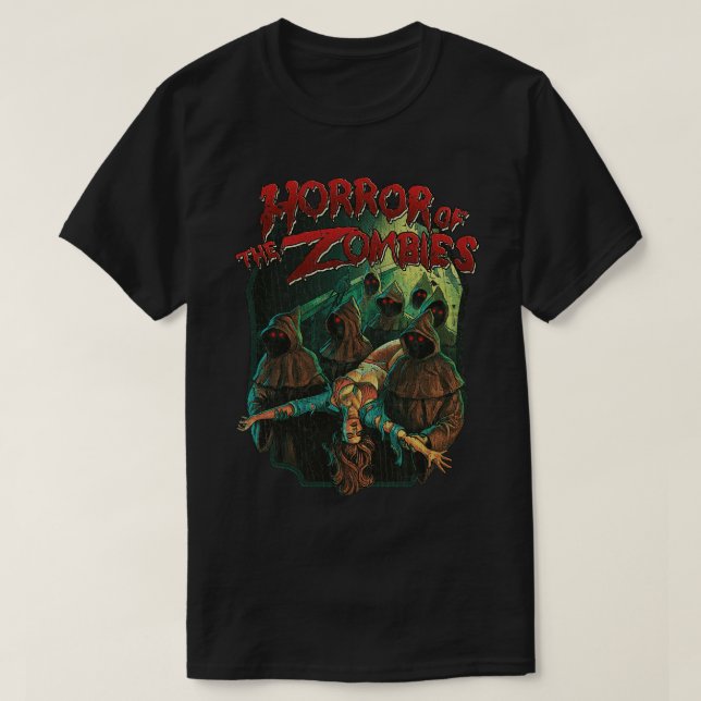 Camiseta Horror de los zombies 1976 (Diseño del anverso)