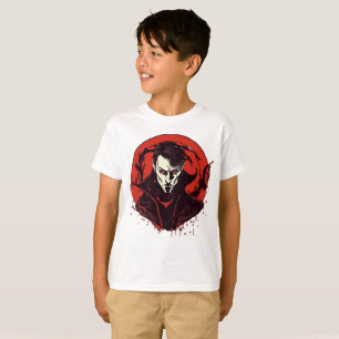 Camiseta Horror de ojos rojos