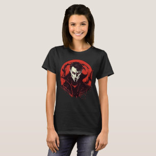 Camiseta Horror de ojos rojos