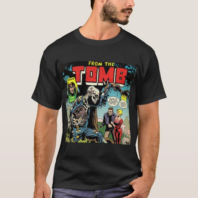 Camiseta Horror del cómic de la tumba (Anverso)