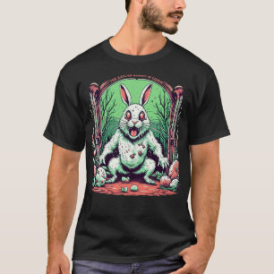Camiseta Horror del malvado conejo de Pascua