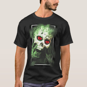 Camiseta Horror Demon Satanism Zombie Arte Oscuro