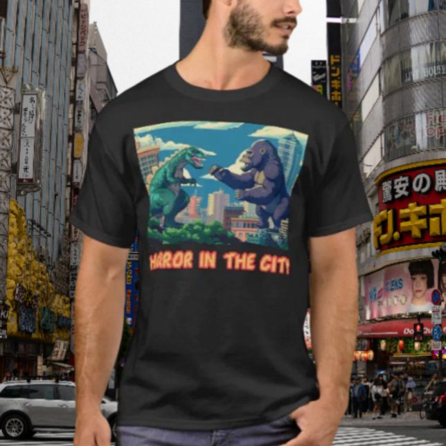 Camiseta Horror En La Ciudad (Subido por el creador)