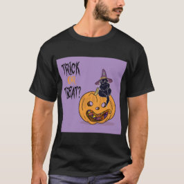 Camiseta Horror espeluznante de Halloween desgraciado truco
