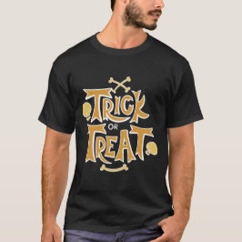 Camiseta Horror espeluznante de Halloween desgraciado truco