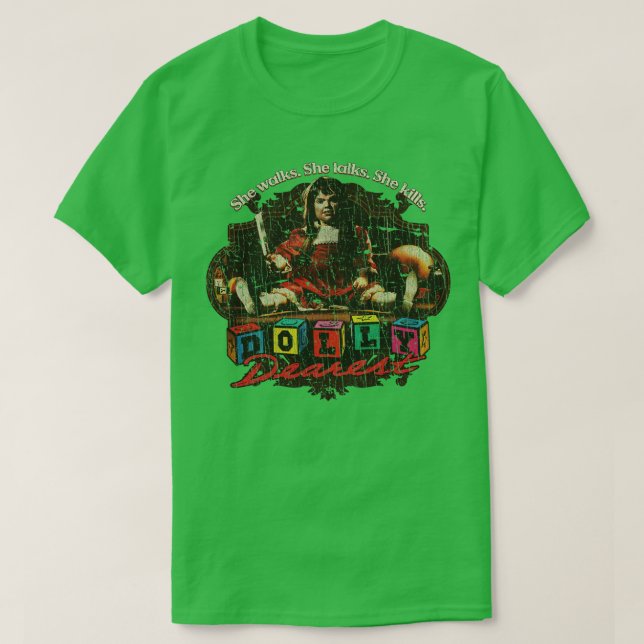 Camiseta Horror Fan Dolly Dearest 1991  (Diseño del anverso)