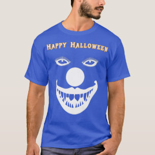 Camiseta horror Feliz Halloween espantoso payaso novedad de