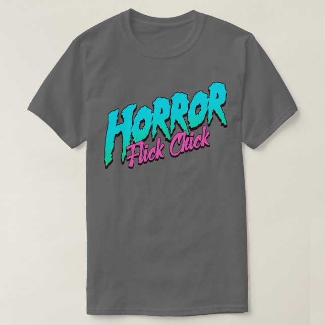 Camiseta Horror Flick Chick 1 (Diseño del anverso)
