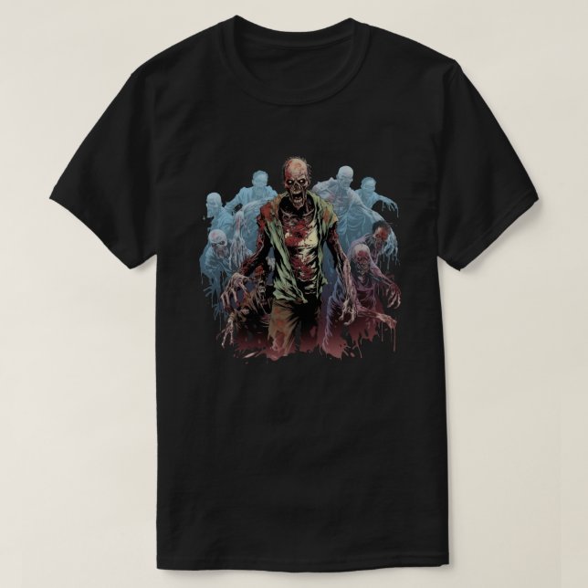 Camiseta Horror Ghosty Halloween T-Shirt (Diseño del anverso)