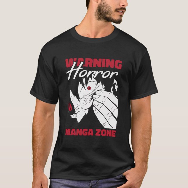Camiseta Horror Manga Japón Cosplay Kawaii Otaku japonés A (Anverso)