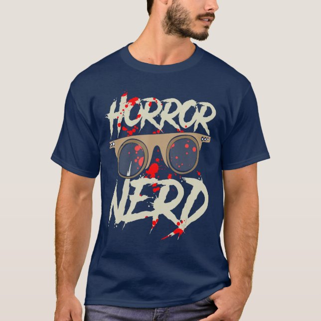 Camiseta Horror Nerd Horror Movie girl (Anverso)
