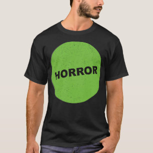 Camiseta Horror Pegatina VHS