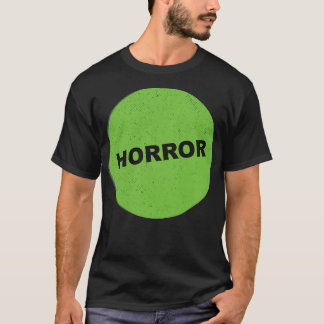 Camiseta Horror Pegatina VHS