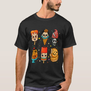 Camiseta Horror Película Popsicle Verano Halloween Summerwe