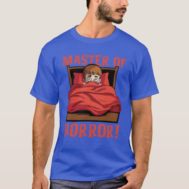 Camiseta Horror Película Regalo Idea Miedo Película Triste  (Anverso)