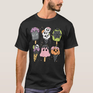 Camiseta Horror Película Summer Popsicle Halloween Ice Crea