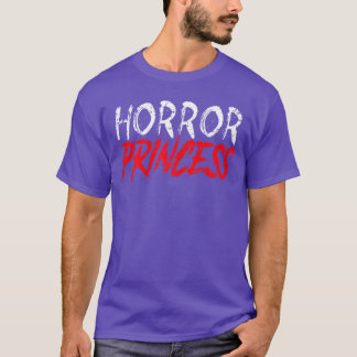 Camiseta Horror Princess Funny Halloween Scary Movies Girls