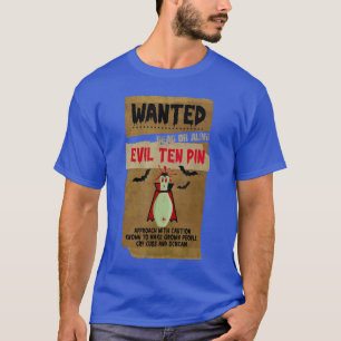 Camiseta Horror Se Busca Muerto o Vivo Evilen Pin 10 Divert