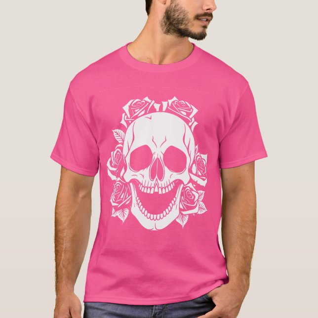 Camiseta Horror Skull Skull Arte Skull Gothic Heavy Metaliz (Anverso)