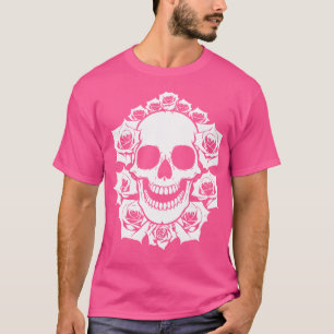 Camiseta Horror Skull Skull Arte Skull Gothic Heavy Metaliz
